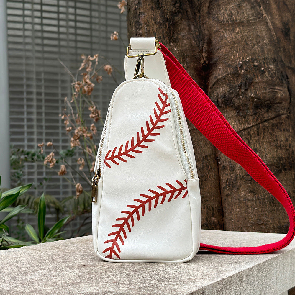 pu baseball bag fashion women