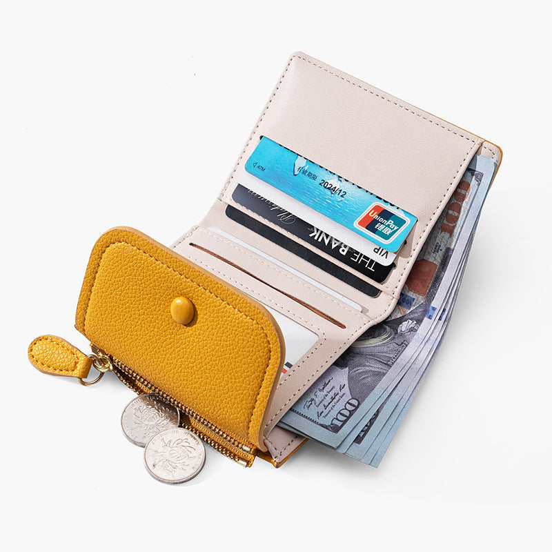 multifunctional womens new short wallet