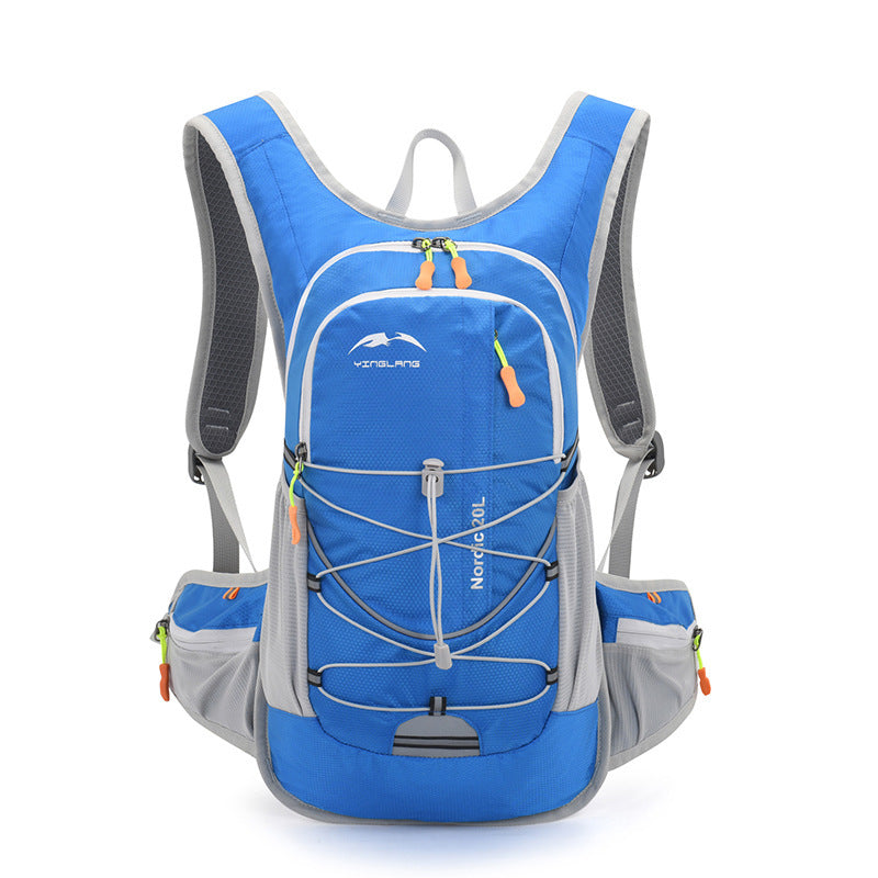 outdoor minimalist printed cycling water bag backpack