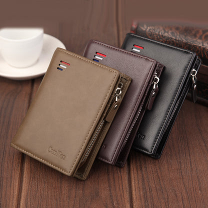 mens wallet short anti demagnetization