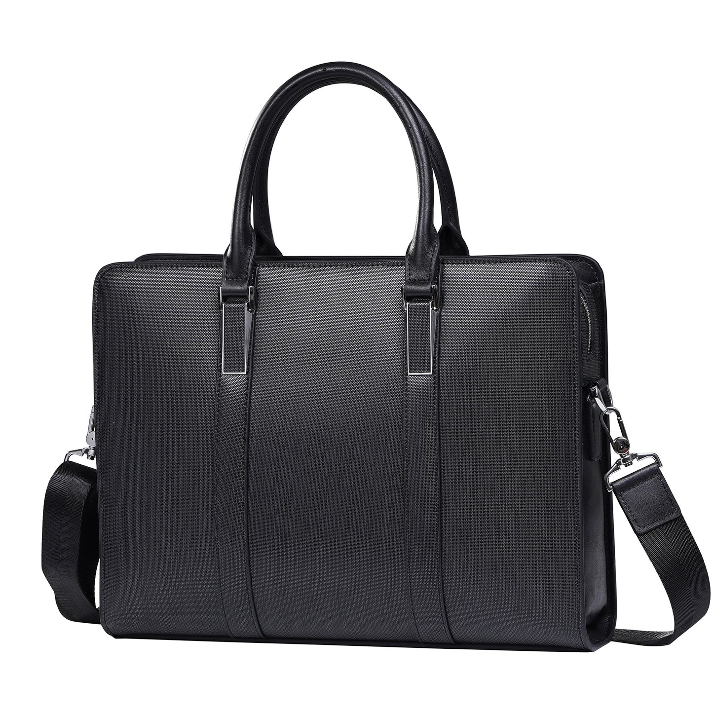 High-end Business Computer Men's Cowhide Handbag