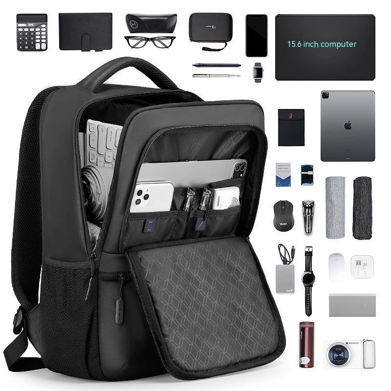 computer bag 156 inch mens business backpack large capacity business trip travel backpack