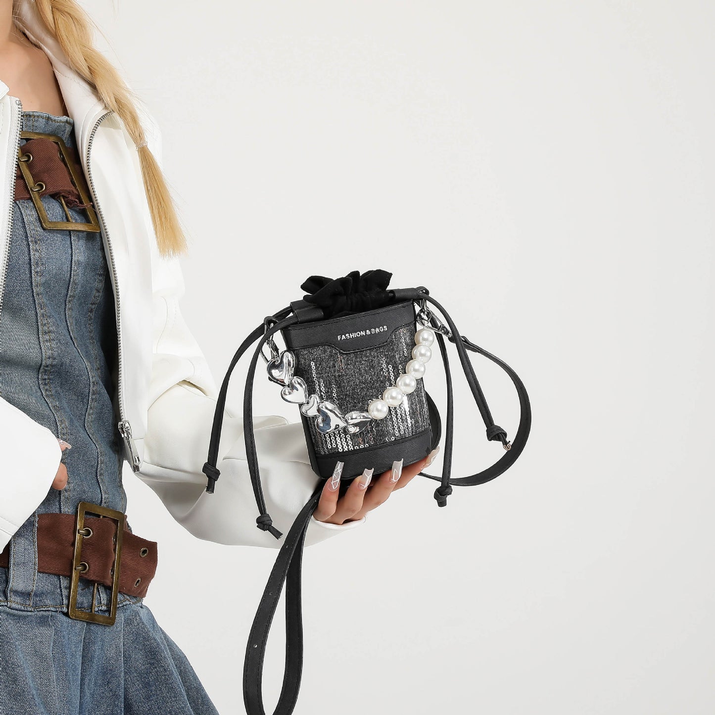 all matching western style trendy crossbody bag