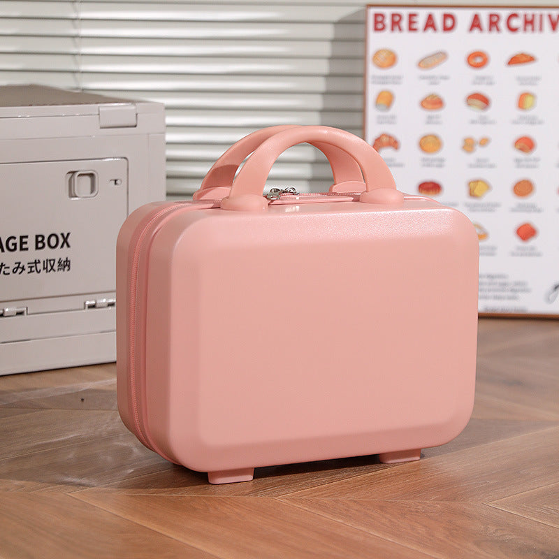 12-inch 14-inch ABS Portable Cosmetics Case Fruit Color Mini-portable Luggage