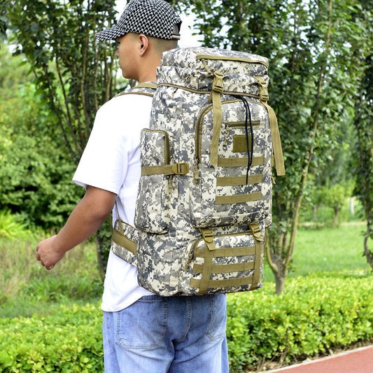 camouflage outdoor mountaineering backpack