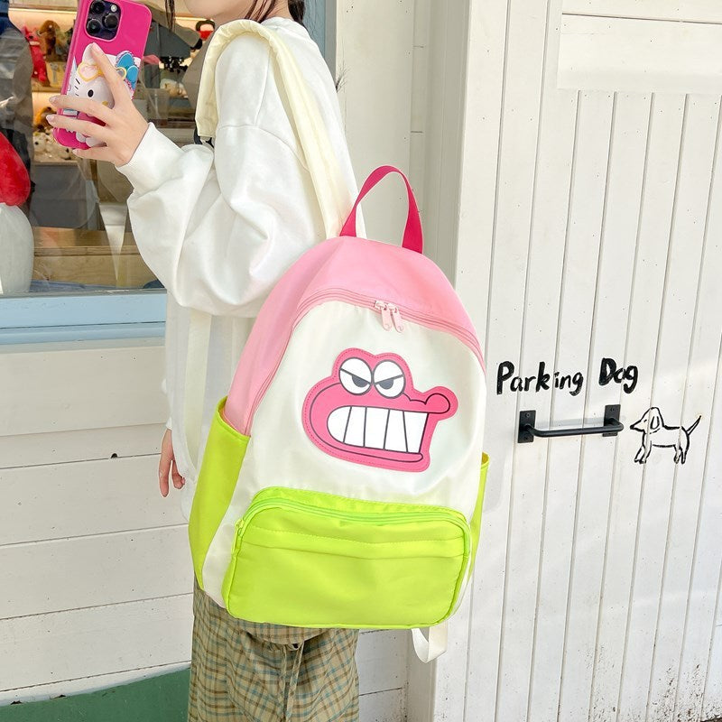 casual all match student bag large capacity backpack