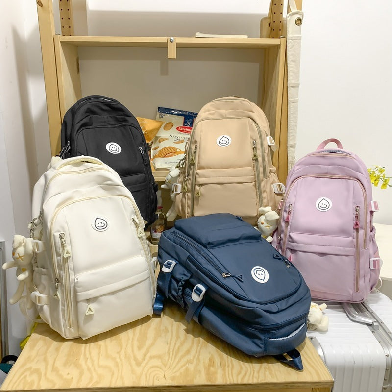 schoolbag female college student primary school student high school student large capacity backpack