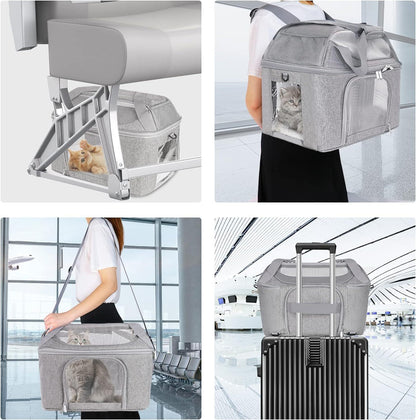 dog backpack breathable pet portable carrier bag travel transport bag for small dogs and cats outgoing