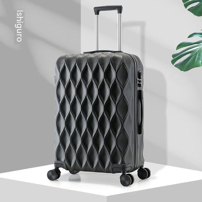 durable and strong password luggage small trolley case