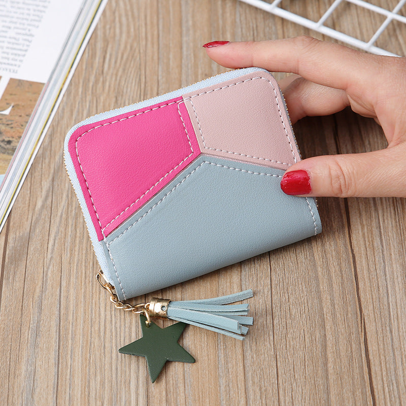 purse card ladies wallet for women girl bag clutch leather