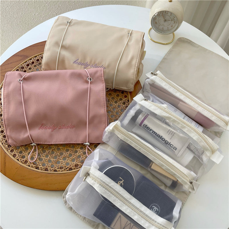 home portable large capacity detachable cosmetic bag