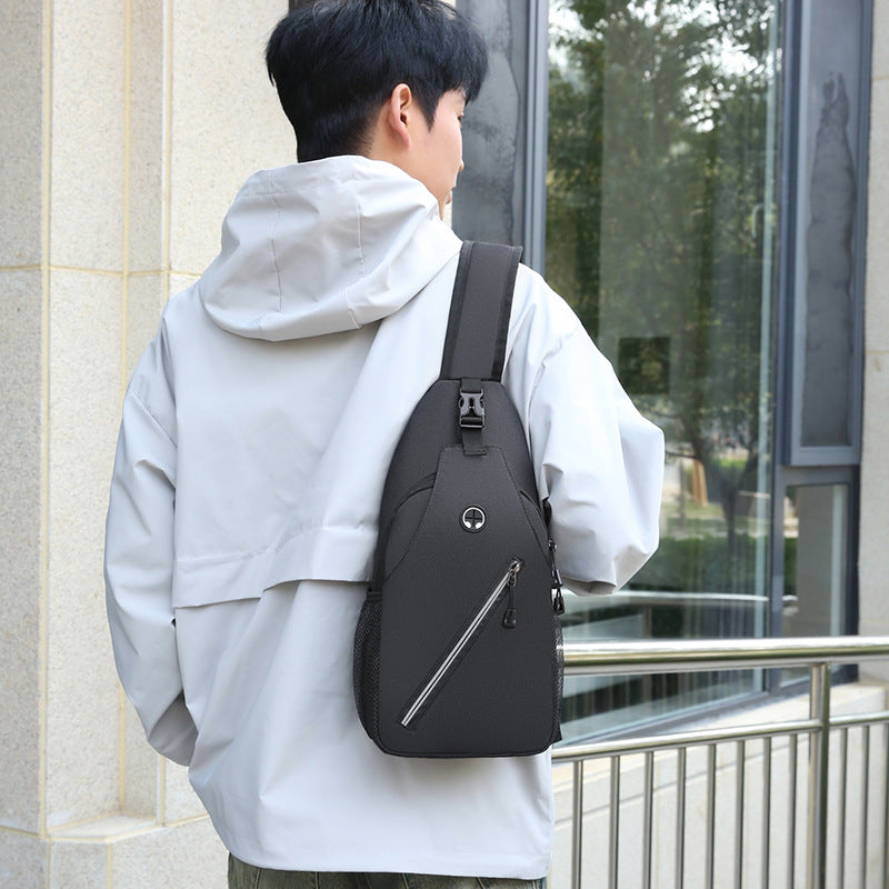 new multifunctional mens shoulder crossbody bag male hard wearing canvas shoulder messenger bags chest bag