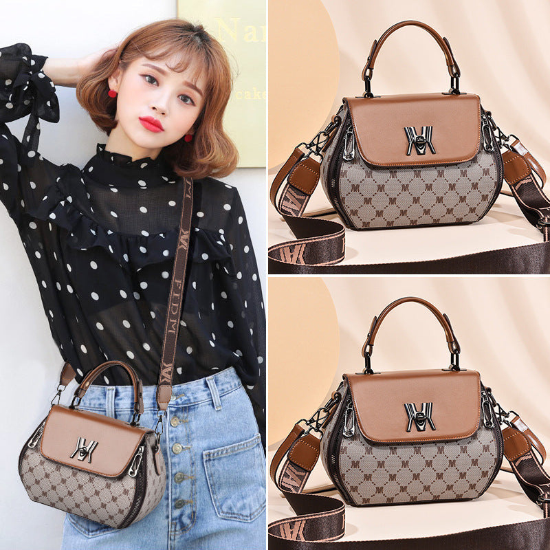 fashion womens printed handbag high sense handbag