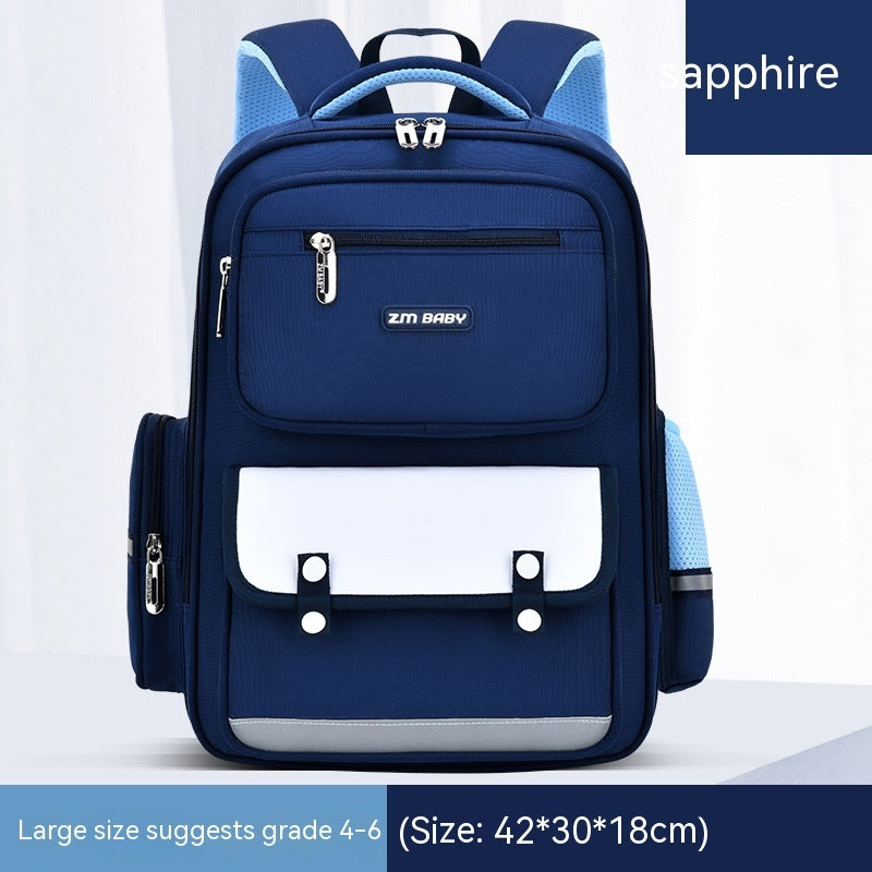 primary school student schoolbag male grade 1 3 6 portable burden alleviation large capacity childrens schoolbag backpack