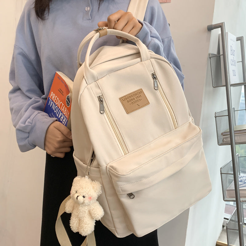 cool backpacks school bag double zipper tote bags