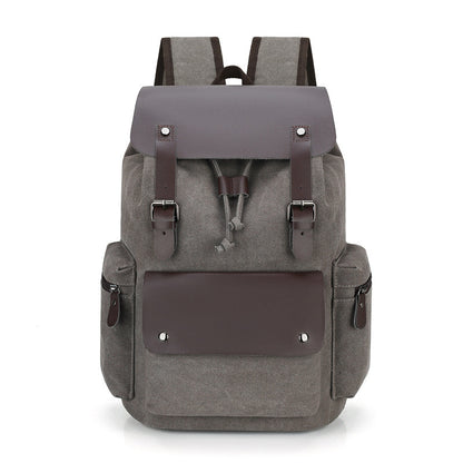 Retro Wear-resistant Large-capacity Backpack