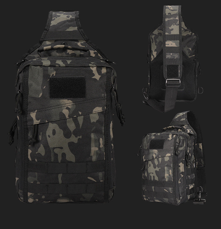 multi functional tactical camouflage casual one shoulder diagonal bag