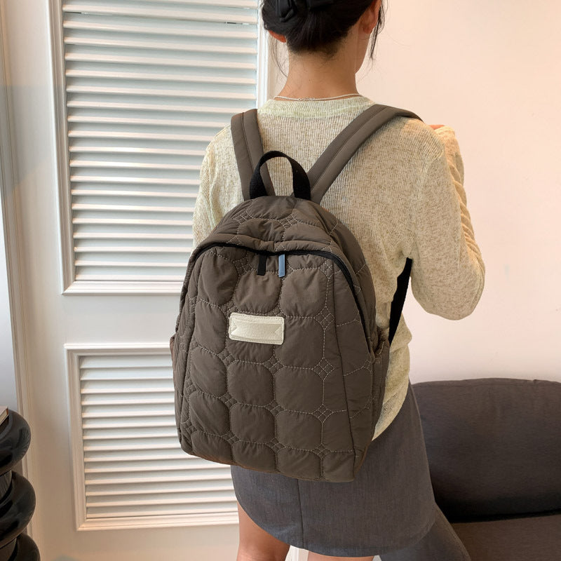 japanese style simple lightweight waterproof backpack