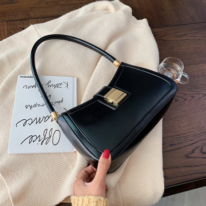 female french niche texture new fashion all match shoulder bag