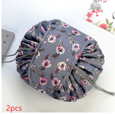 lazy drawstring cosmetic bag buggy bag