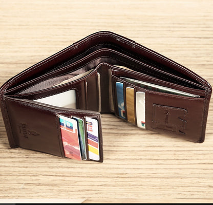 mens leather wallet