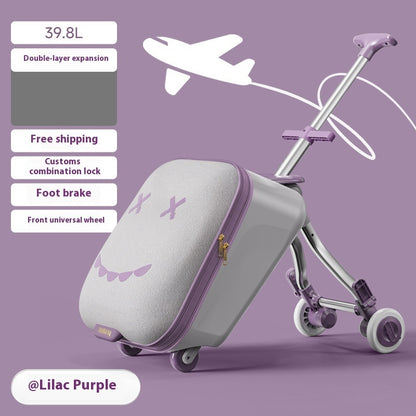 Luggage Children's Riding And Boarding Machine Trolley Case