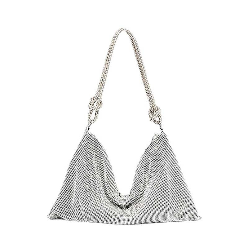 womens diamond tote dinner rhinestone underarm bag