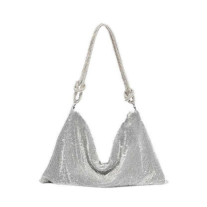 womens diamond tote dinner rhinestone underarm bag