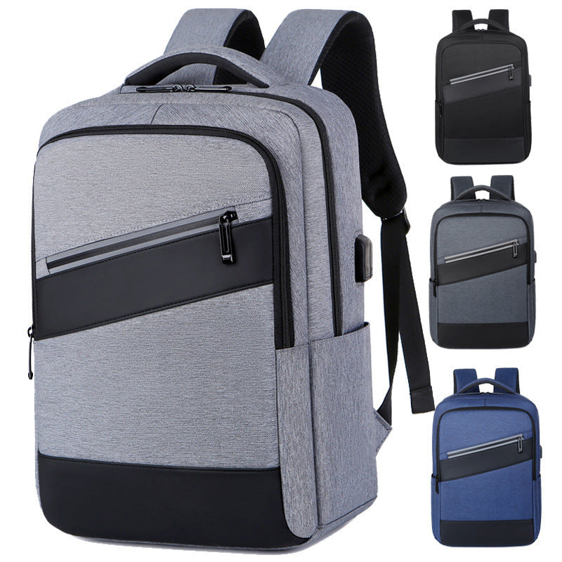 business backpack korean style trendy travel fashion simple