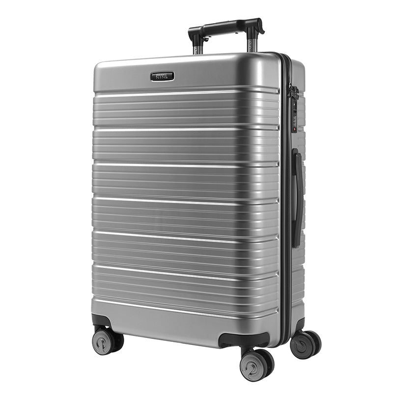 mens universal wheel suitcase password box