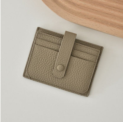 ultra thin card holder womens south korea multi card slot