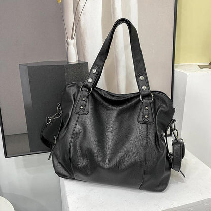womens large capacity handbag simple shoulder crossbody bag