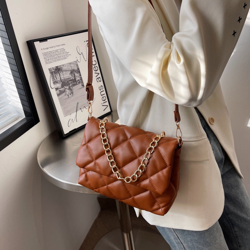 leisure feeling female crossbody small square bag