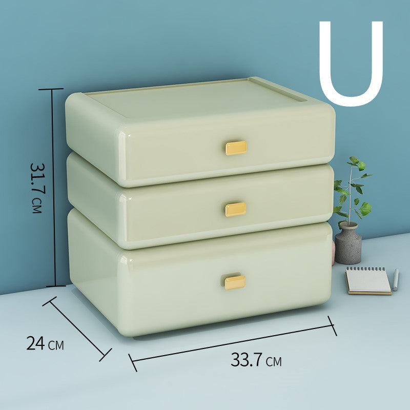 desktop cosmetic storage and storage box