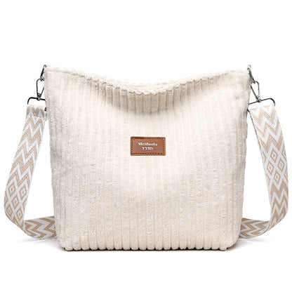 large capacity womens fashion casual solid color bag
