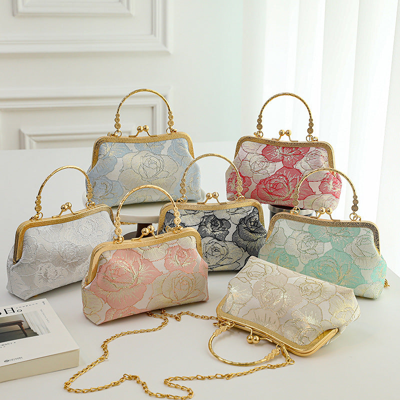 Chinese-style Cheongsam Bag Evening Mini Handbag