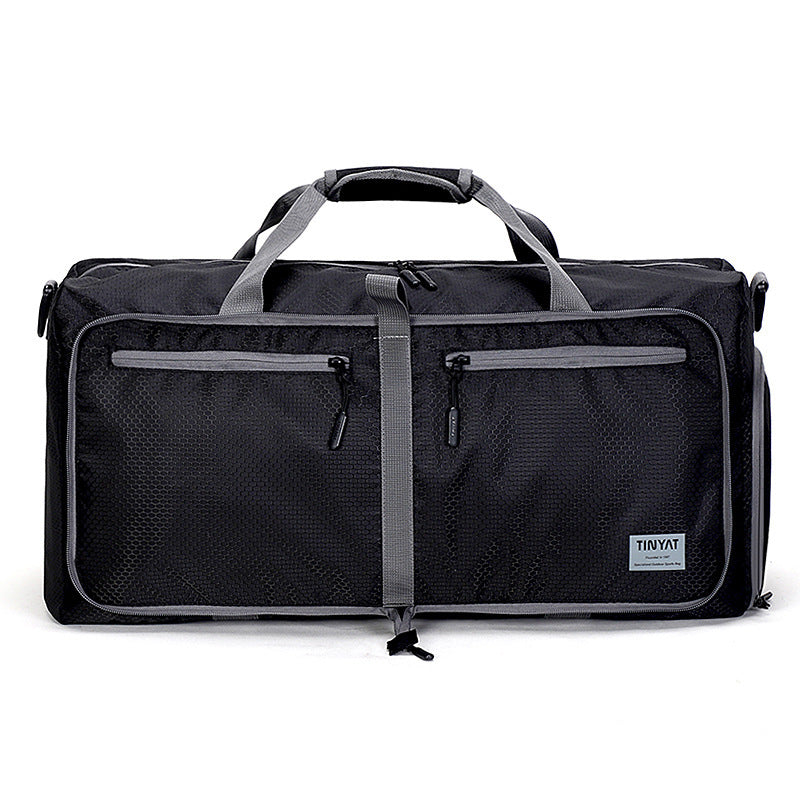 new foldable travel bag single shoulder portable large capacity luggage