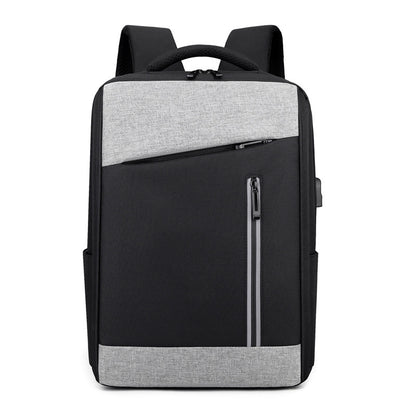 backpack large capacity with charging usb business casual computer bag