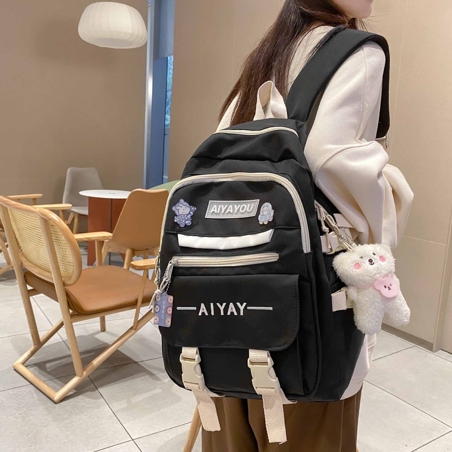 japanese computer large capacity backpack