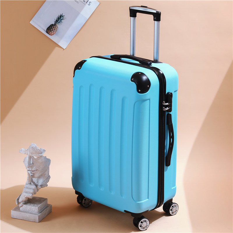 trolley travel code leather case universal wheel