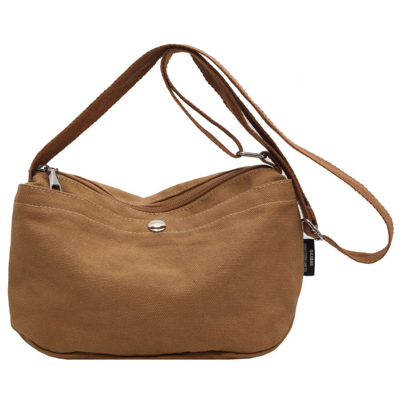 japanese canvas crossbody mobile phone bag