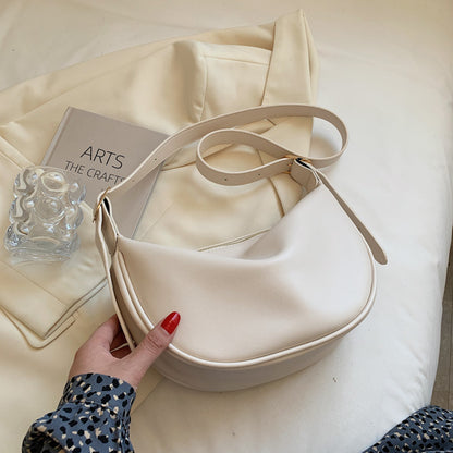 Versatile One-shoulder Crossbody Dumpling Bag