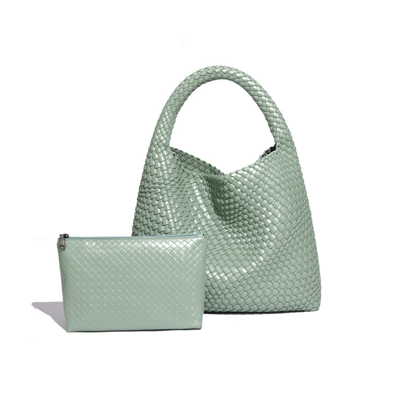 large capacity combination bags trend underarm shoulder handmade soft texture