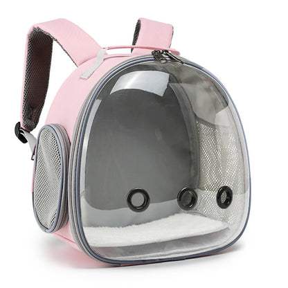 pet backpack hamster carrier transparent small animal carrier guinea pig backpack sugar glider ferret pet bag rabbit bunny cage