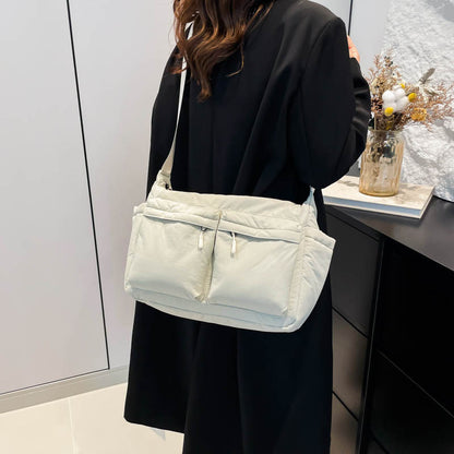 Large Capacity Cotton Jacket Casual Satchel