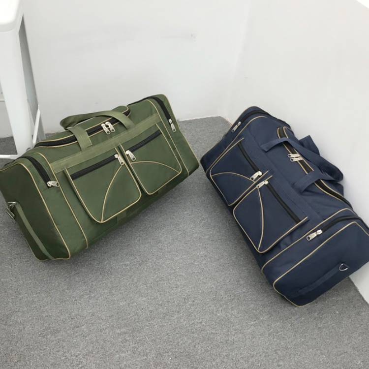 foldable sports oxford cloth large capacity portable messenger bag