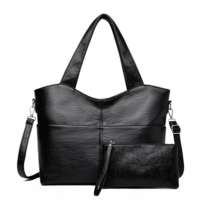 Womens Stylish Minimalist Retro Crossbody Bag Set