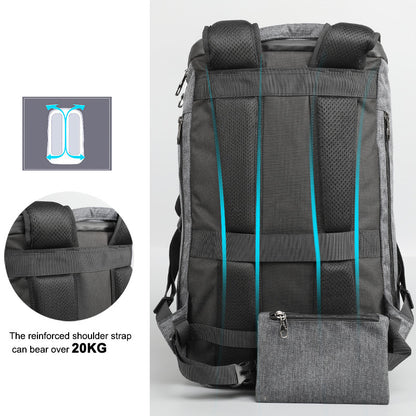 high capacity usb multi function backpack