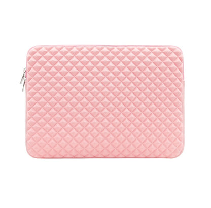 fashion business diamond pattern laptop liner bag