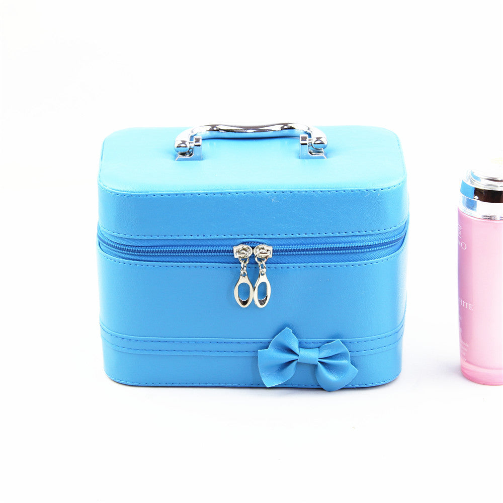 cute and fashionable womens box storage bag cosmetic case